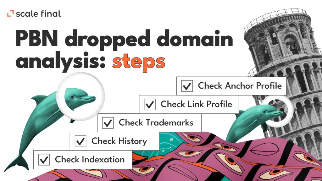 PBN dropped domain analysis: steps