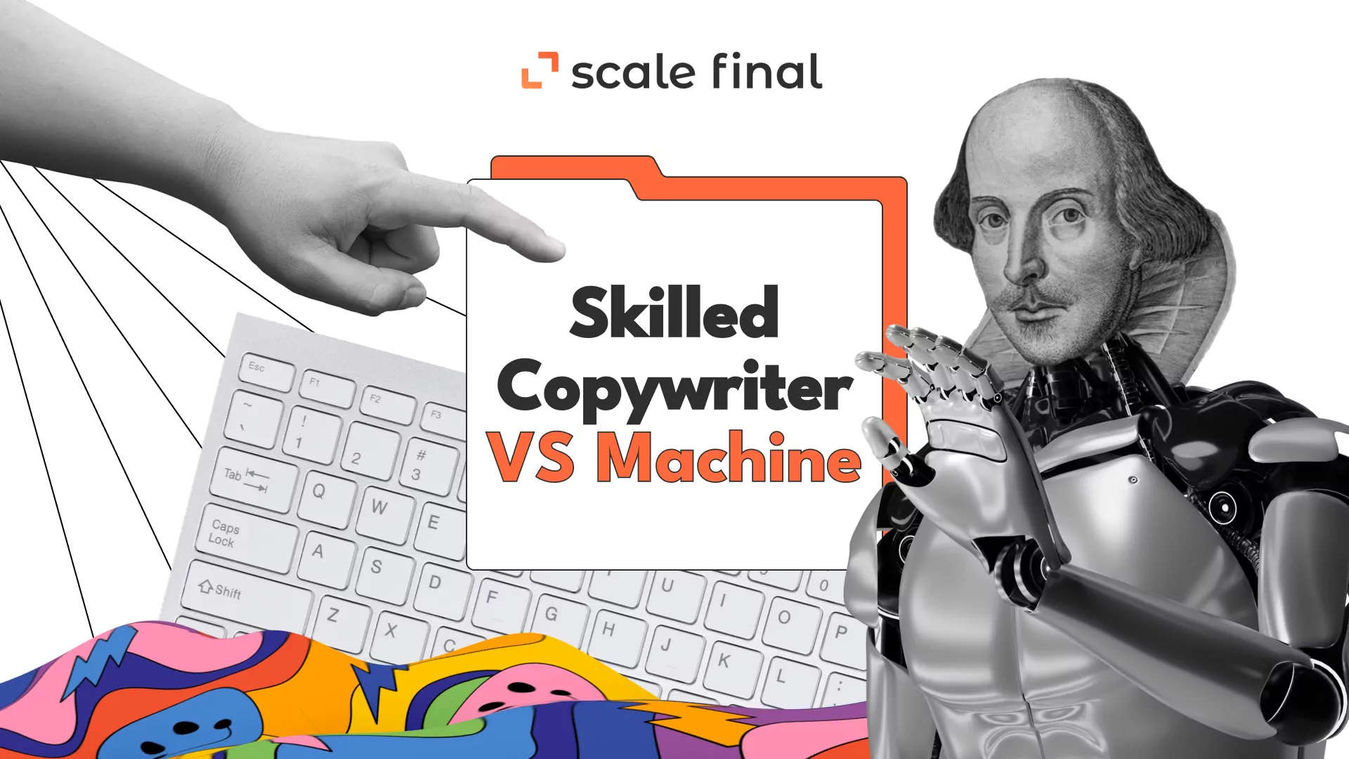 cover Skilled copywriter vs Machine
