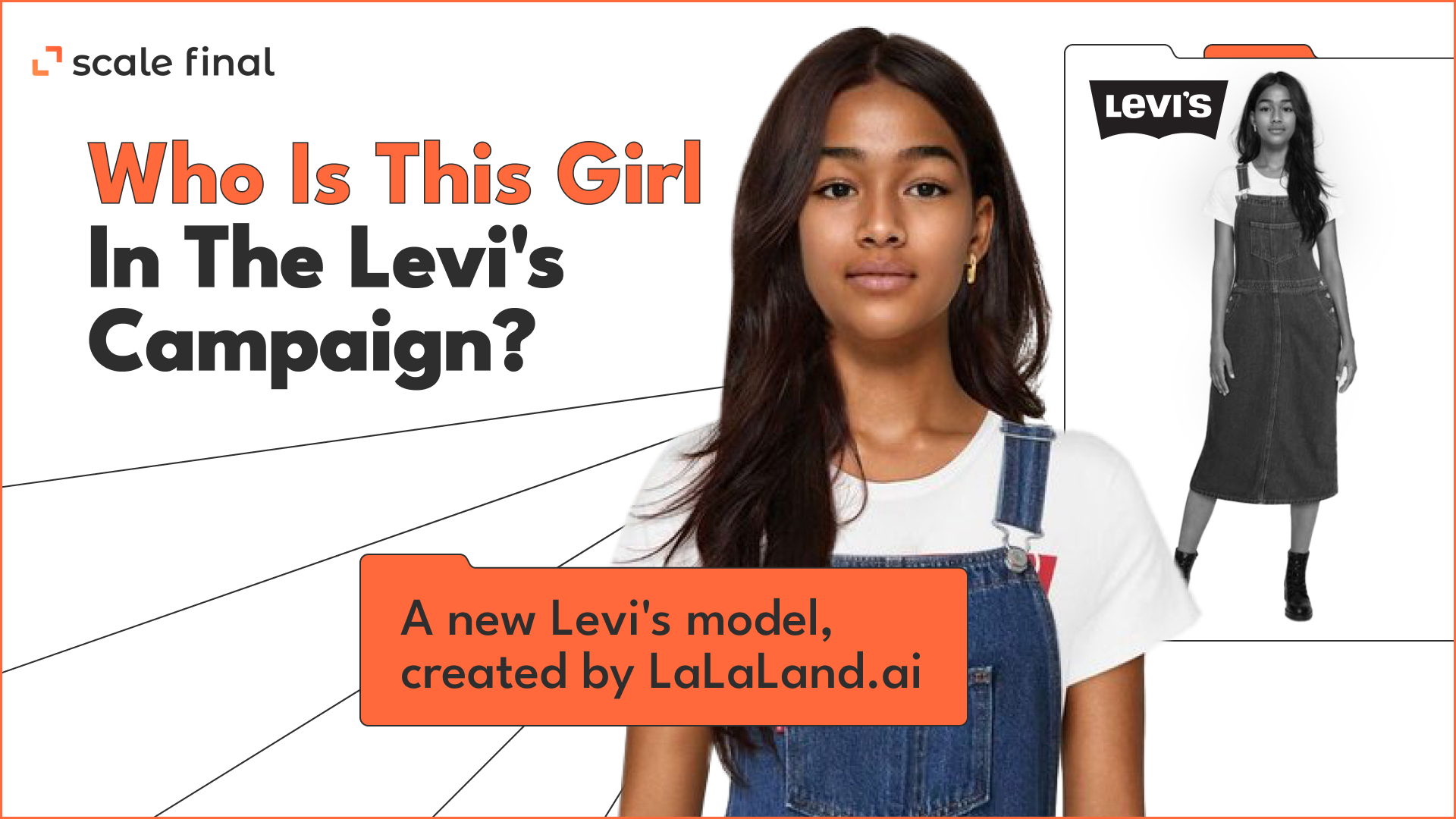 Who is this girl in the Levi's campaign?