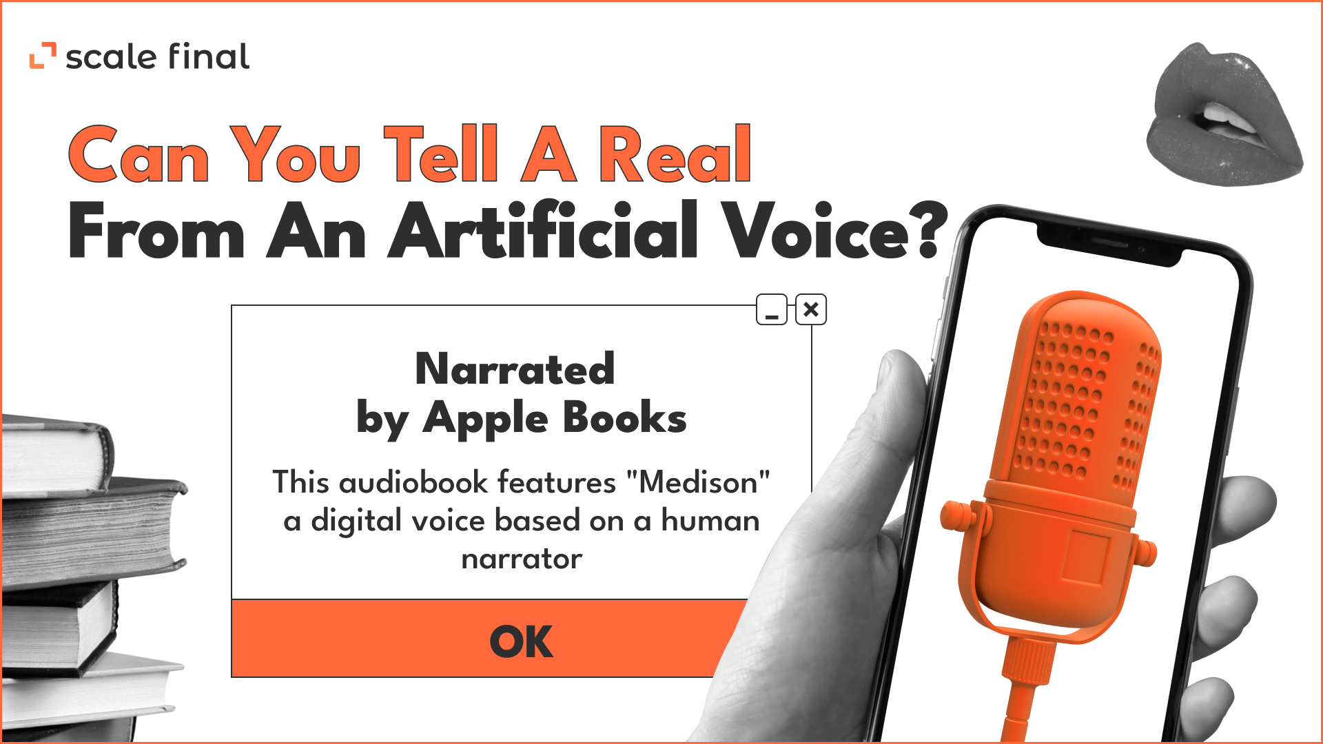 Can you tell a real from an artificial voice? 
