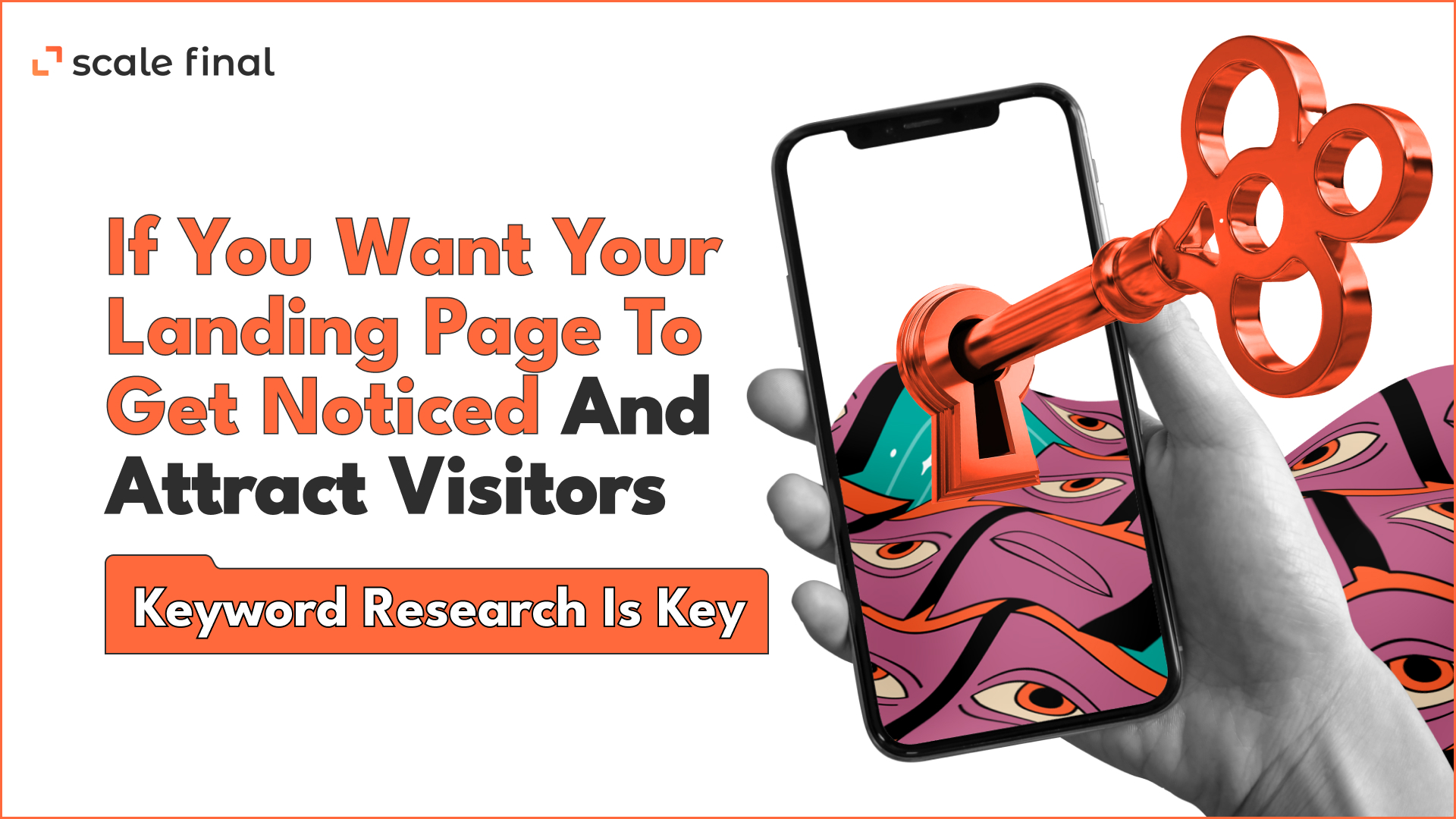 If you want your landing page to get noticed and attract visitors, keyword research is key.