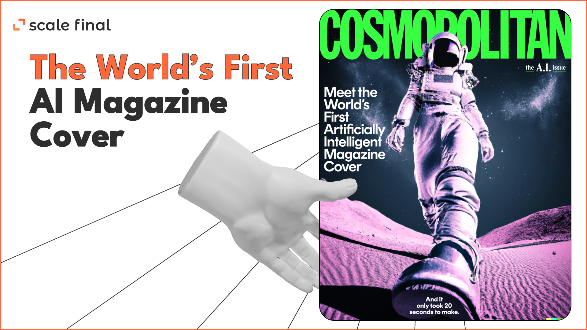 The World’s First AI Magazine Cover