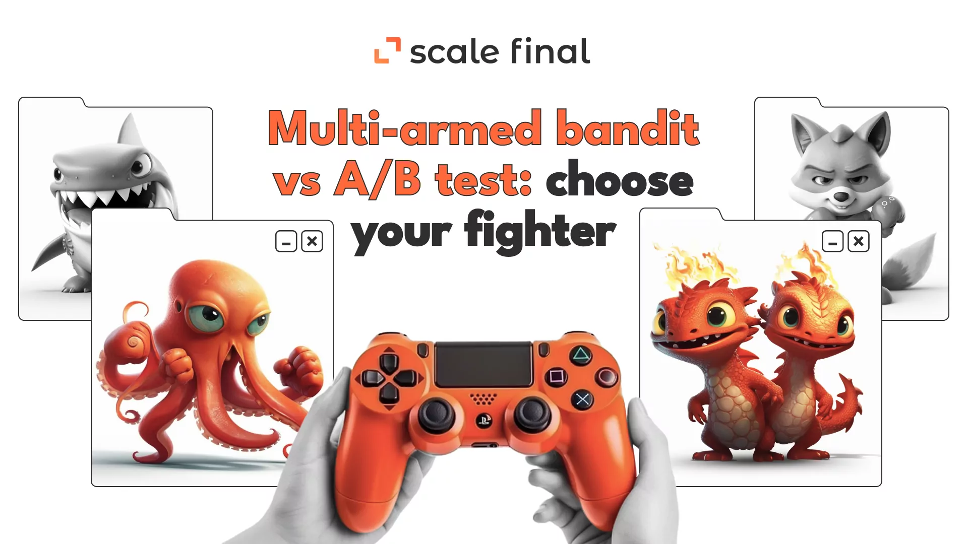 cover 1 Multi-armed bandit vs A/B test: choose your fighter