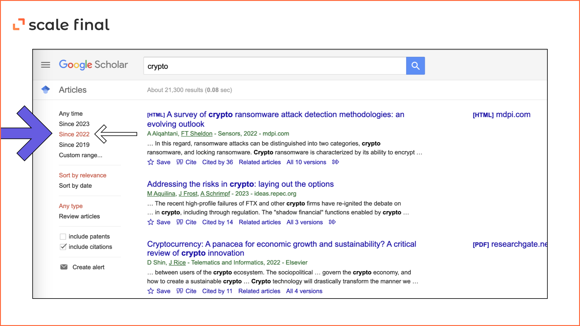 google scholar crypto patents and scientific discoveries search - building patent links 