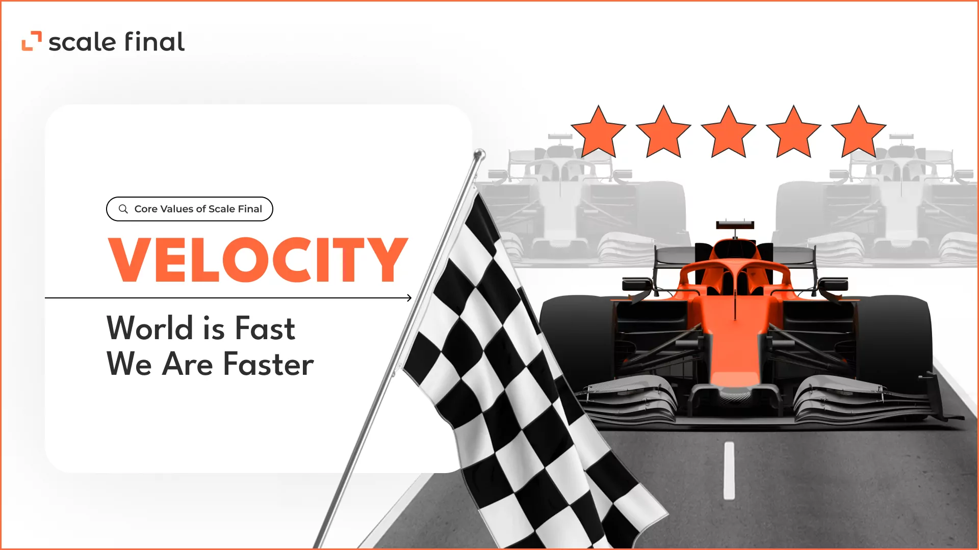 Velocity World is Fast - We Are Fastercore values of scale final