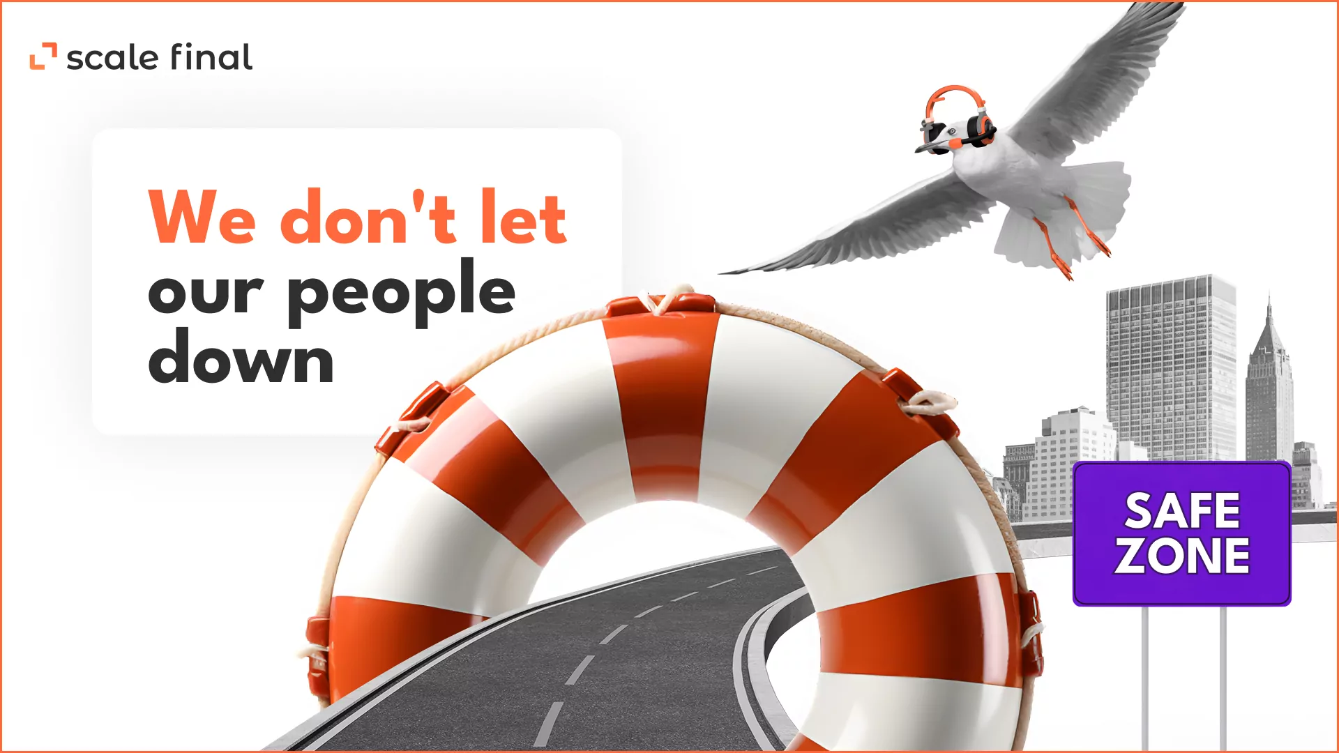 We don't let our people down.